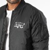 Sale Môme Veste Bomber Lapin Graffiti Head Noir Reflex Rose Fluo