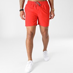 Sale Môme Short de Bain Toto Rouge Noir