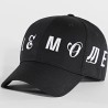 Sale Môme Casquette Logo Noir Blanc