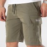 Sale Môme Short Cargo Lapin King Vert Kaki Gris