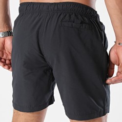 Sale Môme Short Cargo Lapin Noir Rose Fluo