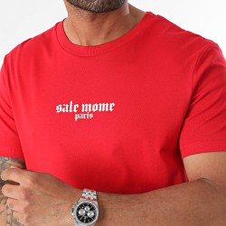 Sale Môme Tee shirt Bandana Rouge