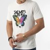 Sale Môme Tee Shirt Papillon Beige Vintage