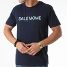 Sale Môme Tee Shirt Panda Bleu Marine Vert Menthe