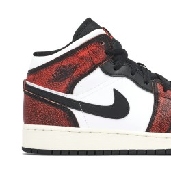 NIKE JORDAN 1 MID SE WEAR-AWAY CHICAGO (PS)