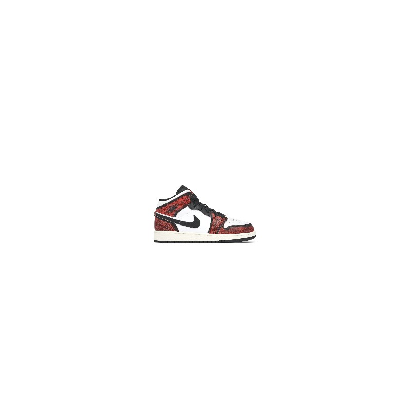 NIKE JORDAN 1 MID SE WEAR-AWAY CHICAGO (PS)