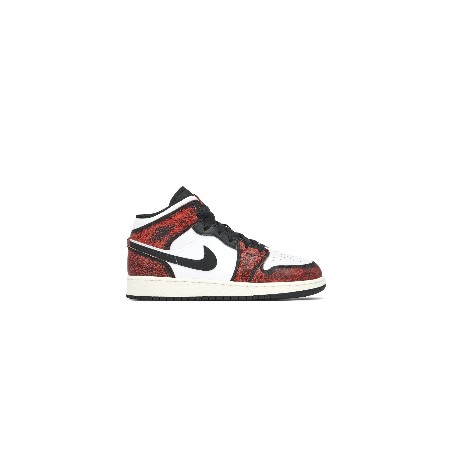 NIKE JORDAN 1 MID SE WEAR-AWAY CHICAGO (PS)