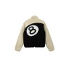 STUSSY 8 BALL SHERPA REVERSIBLE VESTE BEIGE