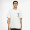 NIKE X STUSSY TEE SHIRT PEACE BLANC