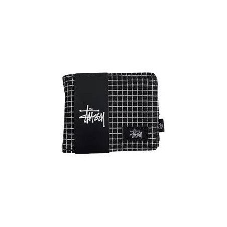 STUSSY PORTE FEUILLE NOIR