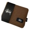 STUSSY PORTE FEUILLE MARRON