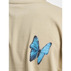 MISTER TEE TEE SHIRT PAPILLON BEIGE