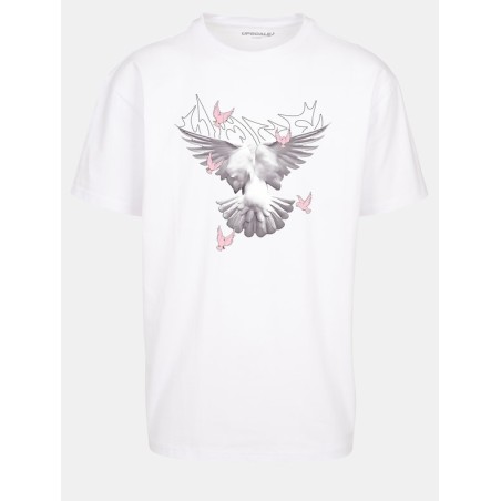 MISTER TEE TEE SHIRT DOVES BLANC