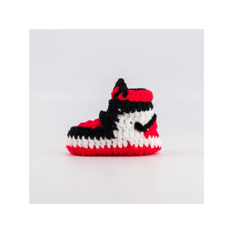 SNEAKERS CROCHET BABY JORDAN CHICAGO