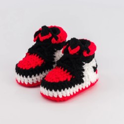 SNEAKERS CROCHET BABY JORDAN CHICAGO