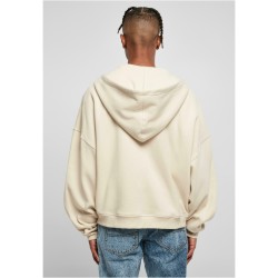 URBAN CLASSICS SWEAT ZIP À CAPUCHE BEIGE