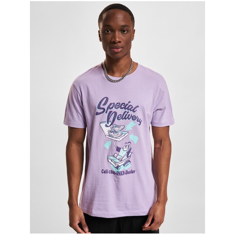 MISTER TEE TEE SHIRT LILAS SPECIAL DELIVERY