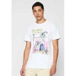 MISTER TEE TEE SHIRT BLANC MARAKKESCH FRUITS