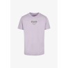 MISTER TEE TEE SHIRT LILAS GIVE YOURSEFT TIME