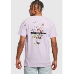 MISTER TEE TEE SHIRT LILAS GIVE YOURSEFT TIME