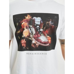 MISTER TEE TEE SHIRT BLANC RENAIRSSANCE PAINTING