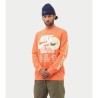 NIKE TEE SHIRT MANCHE LONGUE ORANGE WOLRD TOUR