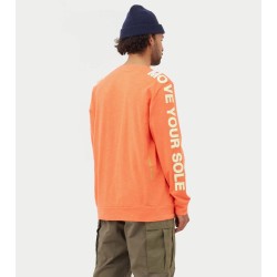 NIKE TEE SHIRT MANCHE LONGUE ORANGE WOLRD TOUR