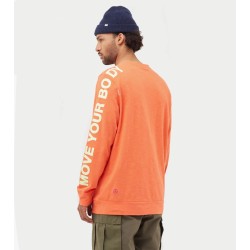 NIKE TEE SHIRT MANCHE LONGUE ORANGE WOLRD TOUR