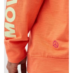 NIKE TEE SHIRT MANCHE LONGUE ORANGE WOLRD TOUR