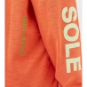 NIKE TEE SHIRT MANCHE LONGUE ORANGE WOLRD TOUR