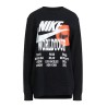 NIKE TEE SHIRT MANCHE LONGUE NOIR WOLRD TOUR