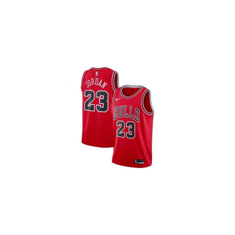 MAILLOT NBA NIKE REPLICA CHICAGO BULL ROUGE