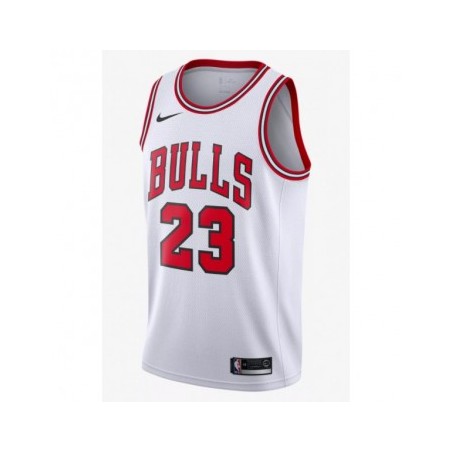 MAILLOT NBA NIKE REPLICA CHICAGO BULL BLANC