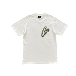 TEE SHIRT BLANC LOGO MILITARY CORTEIZ