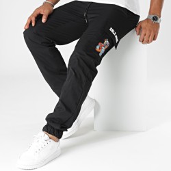 SALE MÔME PANTALON CARGO NOUNOURS GRAFFITI NOIR