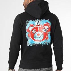 SALE MOME SWEAT CAPUCHE NOUNOURS BIG GRAFF NOIR