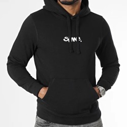 SALE MOME SWEAT CAPUCHE NOUNOURS BIG GRAFF NOIR