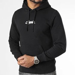 SALE MOME SWEAT CAPUCHE LAPIN BIG GRAFF NOIR