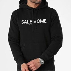 SALE MOME SWEAT CAPUCHE NOUNOURS SLIDE EDITION NOIR