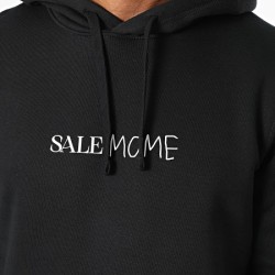 SALE MOME SWEAT CAPUCHE SALE LISTING NOIR BLANC