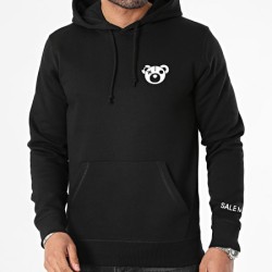 SALE MOME SWEAT CAPUCHE NOUNOURS HERITAGE EDITION NOIR BLANC