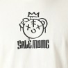 SALE MOME TEE SHIRT MANCHES LONGUES NOUNOURS KING BEIGE NOIR