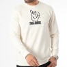 SALE MOME TEE SHIRT MANCHES LONGUES LAPIN KING BEIGE NOIR