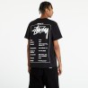 TEE SHIRT STUSSY NOIR/BLANC