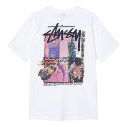 STUSSY TEE SHIRT BLANC...