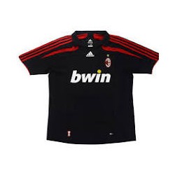 MAILLOT DE FOOT REPLICA ADIDAS AC MILAN 07/08 BLACK