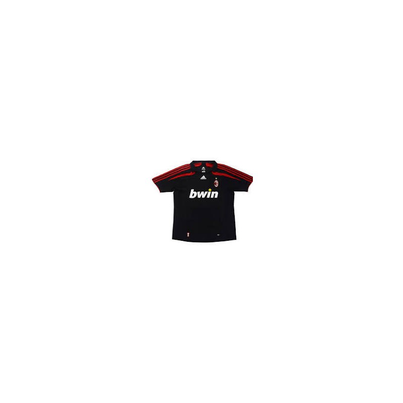 MAILLOT DE FOOT REPLICA ADIDAS AC MILAN 07/08 BLACK