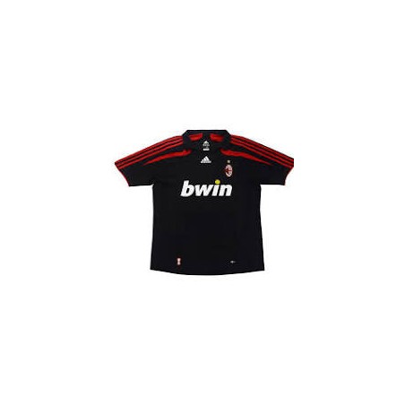 MAILLOT DE FOOT REPLICA ADIDAS AC MILAN 07/08 BLACK