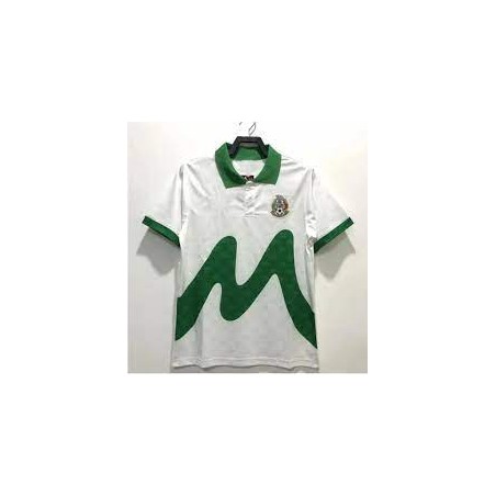 MAILLOT DE FOOT REPLICA MEXICO BLANC VERT 95