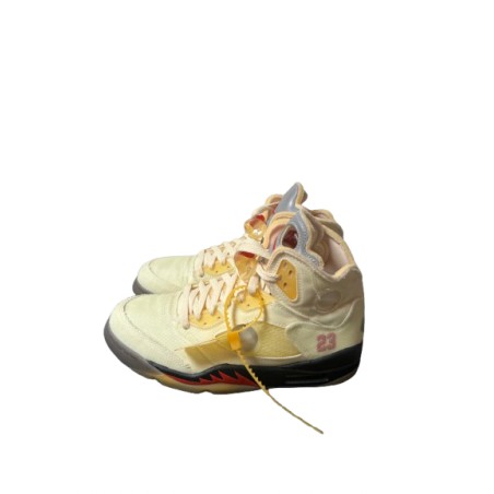 ATTENTION SECONDE MAIN AIR JORDAN 5 X OFF WHITE SAIL